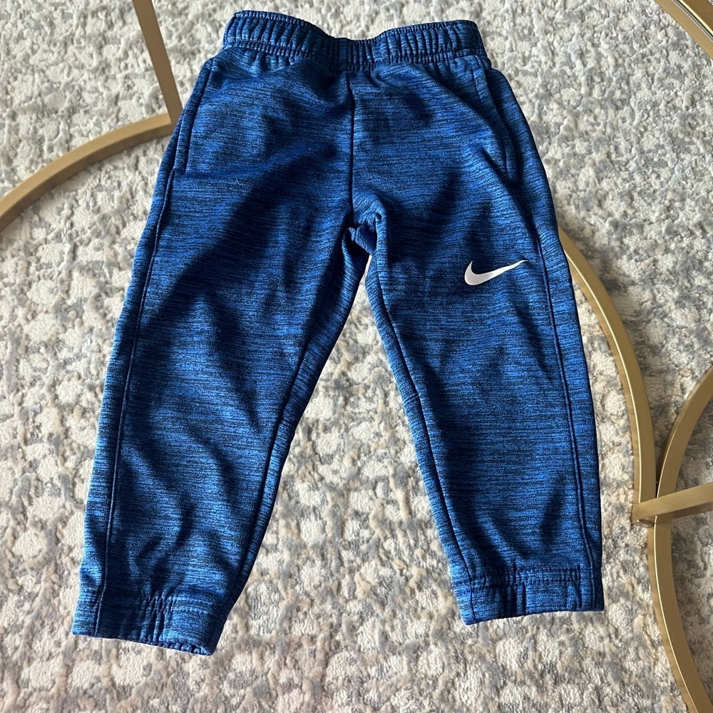 Euc Nike Toddler Dri-Fit Blue Jogger Pants, 2t